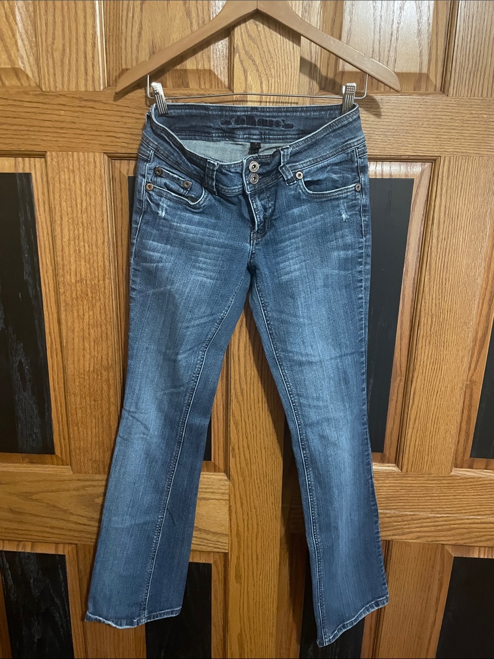 Women’s Dollhouse Dark Blue Stretch Bootcut Jeans